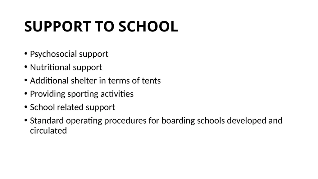 COVID-19 SITUATION IN SECONDARY SCHOOLS AS OF 26TH - slide 5 of 12