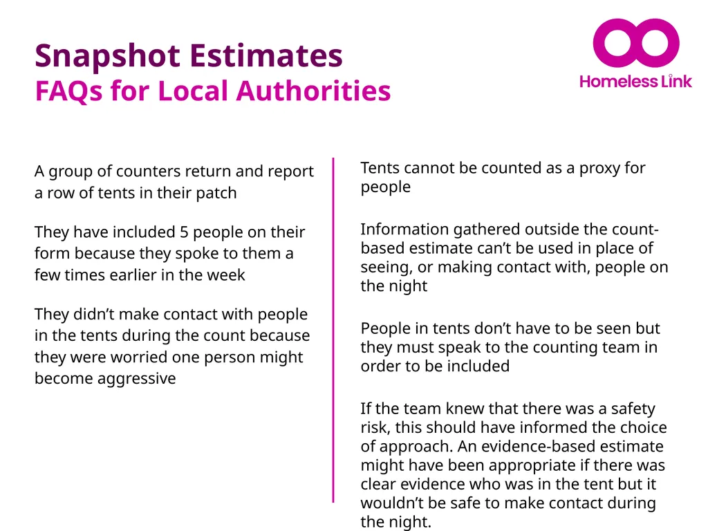 Snapshot Estimates Some common scenarios and - slide 3 of 13