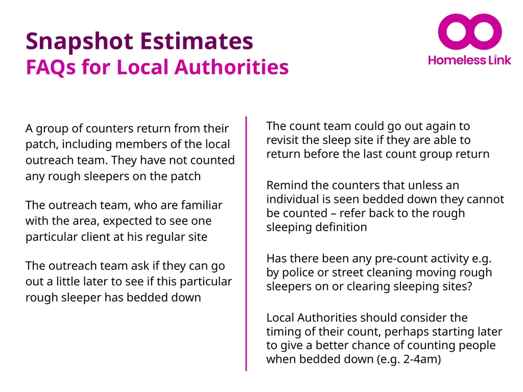 Snapshot Estimates Some common scenarios and - slide 2 of 13