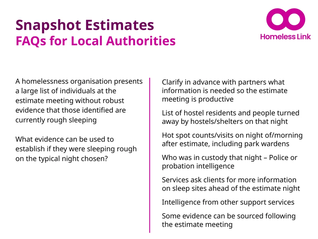 Snapshot Estimates Some common scenarios and - slide 12 of 13