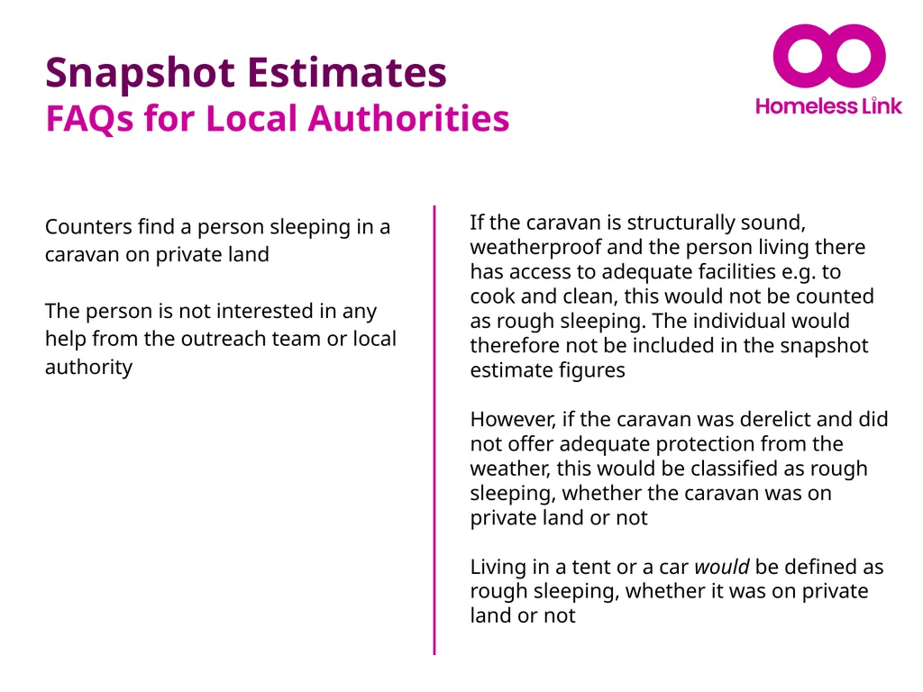 Snapshot Estimates Some common scenarios and - slide 8 of 13