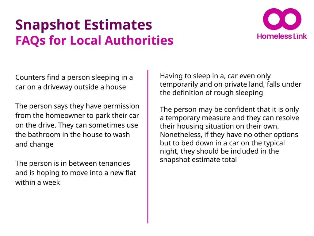 Snapshot Estimates Some common scenarios and - slide 9 of 13
