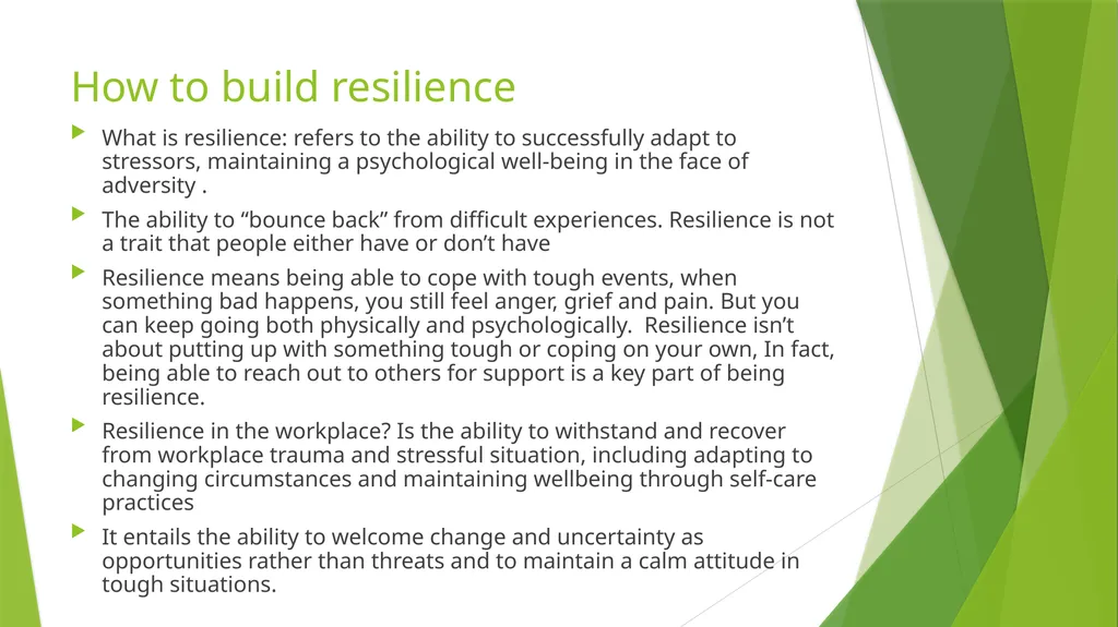 Understanding Vicarious Trauma, Coping strategies - slide 18 of 20