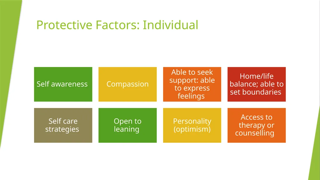 Understanding Vicarious Trauma, Coping strategies - slide 11 of 20