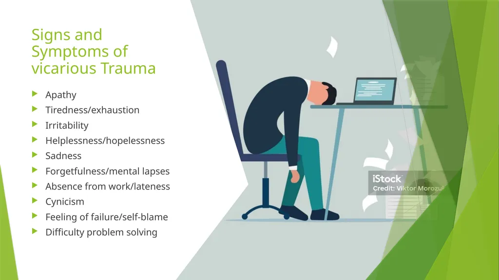 Understanding Vicarious Trauma, Coping strategies - slide 7 of 20