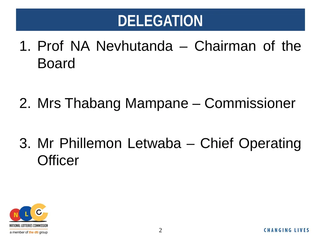 NLC Second Quarter Performance Report 2018/19 - slide 2 of 24