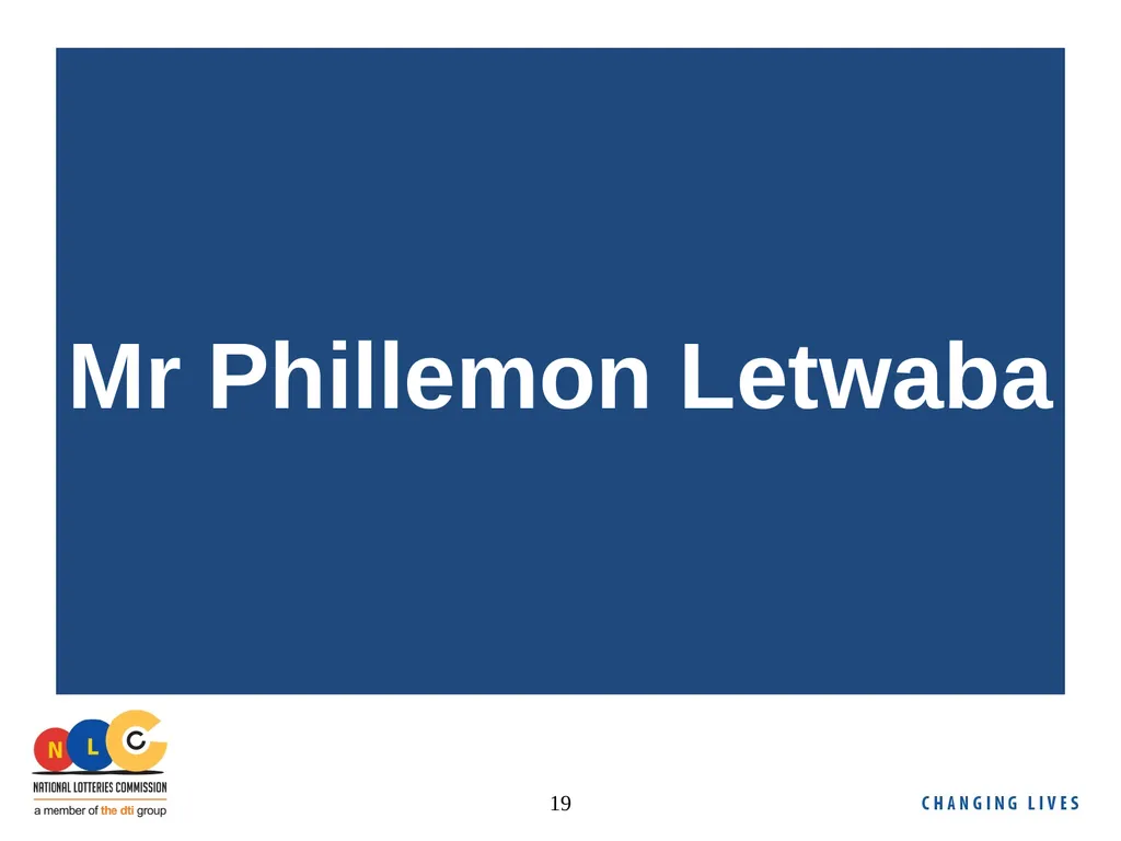 NLC Second Quarter Performance Report 2018/19 - slide 19 of 24