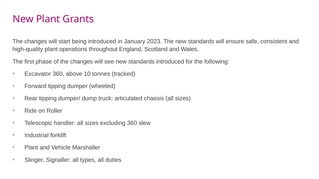 CITB Update – HCTA Meeting 20th September 2022 The - slide 2 of 8