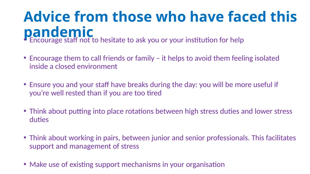 Mental Wellbeing in Care Home settings A - slide 34 of 60
