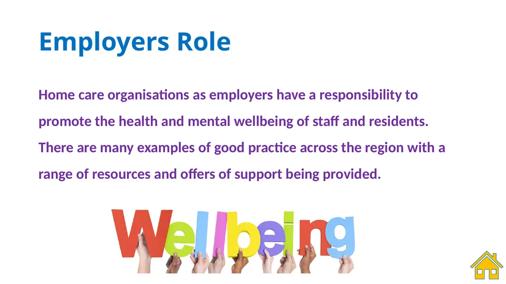 Mental Wellbeing in Care Home settings A - slide 12 of 60