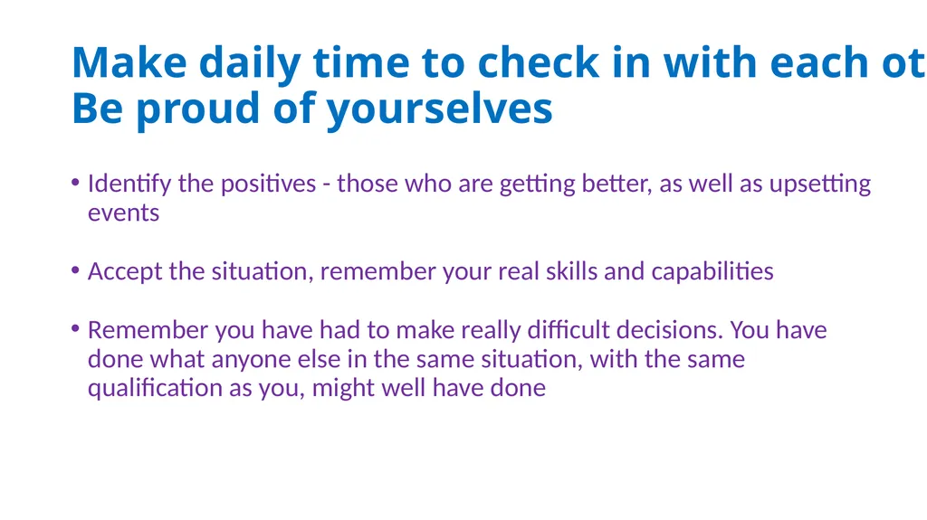 Mental Wellbeing in Care Home settings A - slide 47 of 60