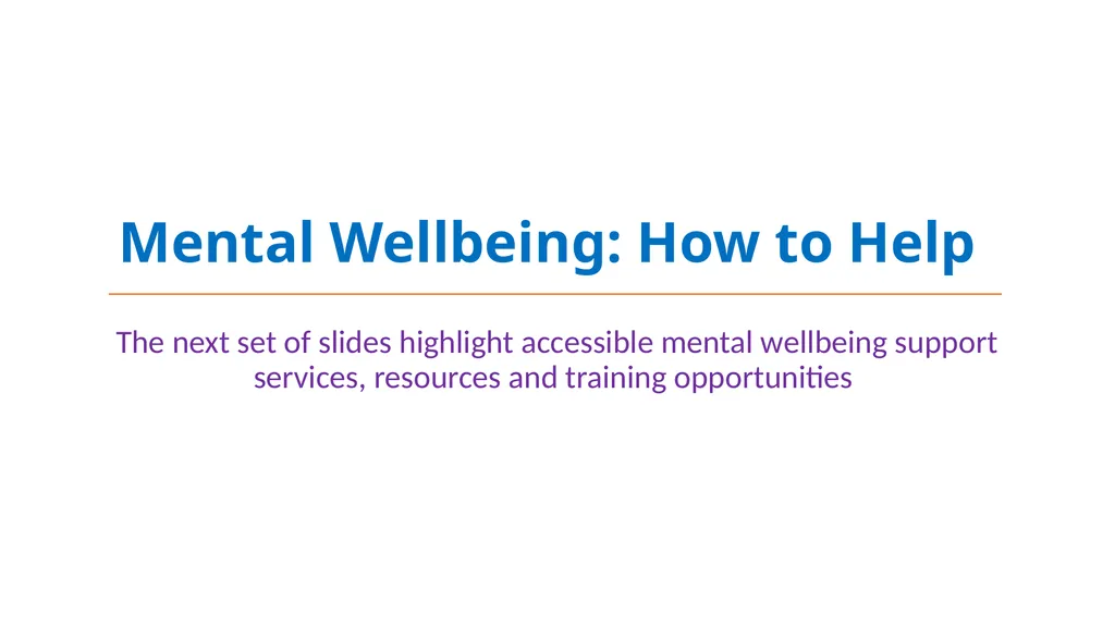 Mental Wellbeing in Care Home settings A - slide 8 of 60