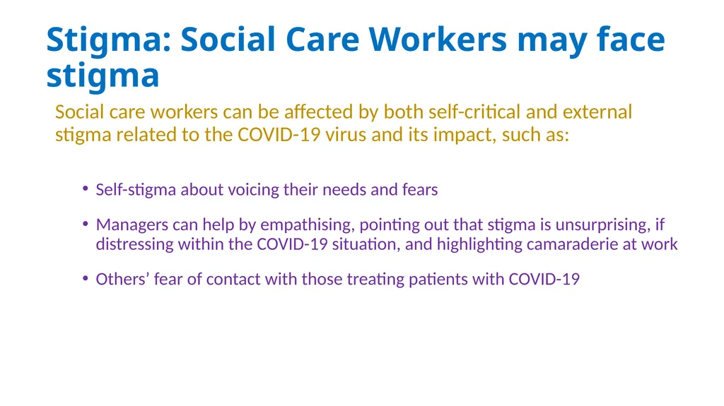 Mental Wellbeing in Care Home settings A - slide 37 of 60