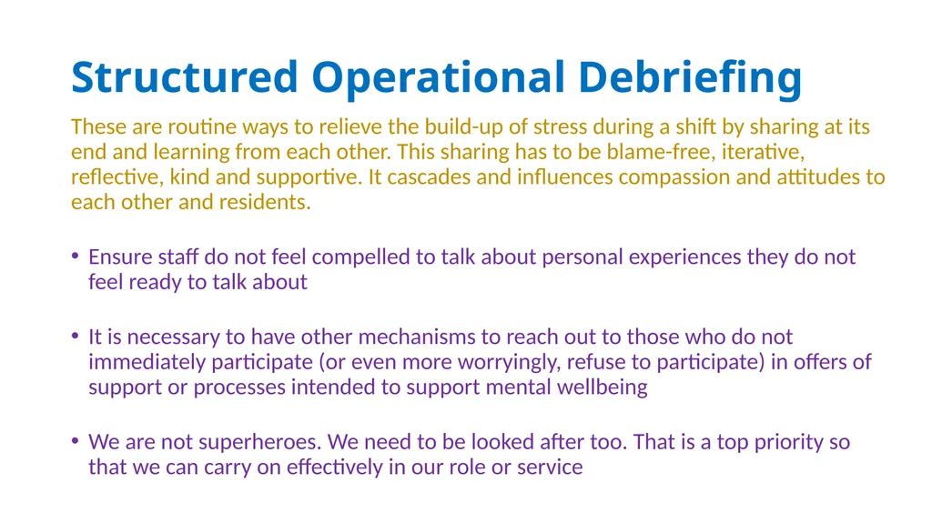 Mental Wellbeing in Care Home settings A - slide 32 of 60