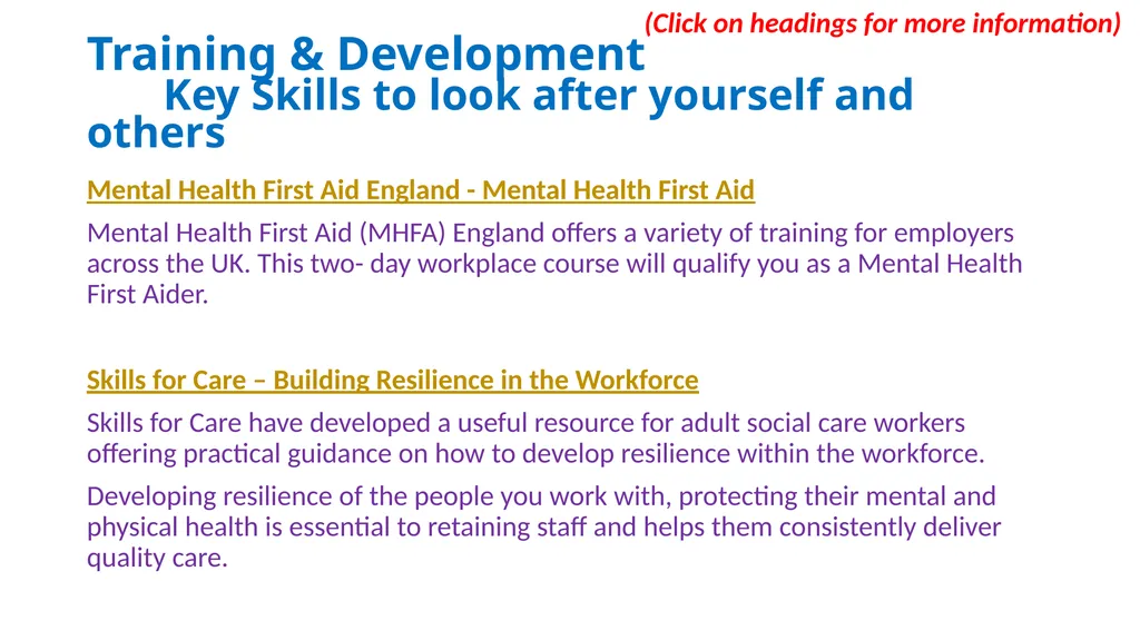 Mental Wellbeing in Care Home settings A - slide 16 of 60