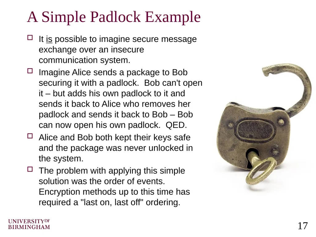 Computer Networking Security and Cryptographic - slide 17 of 28