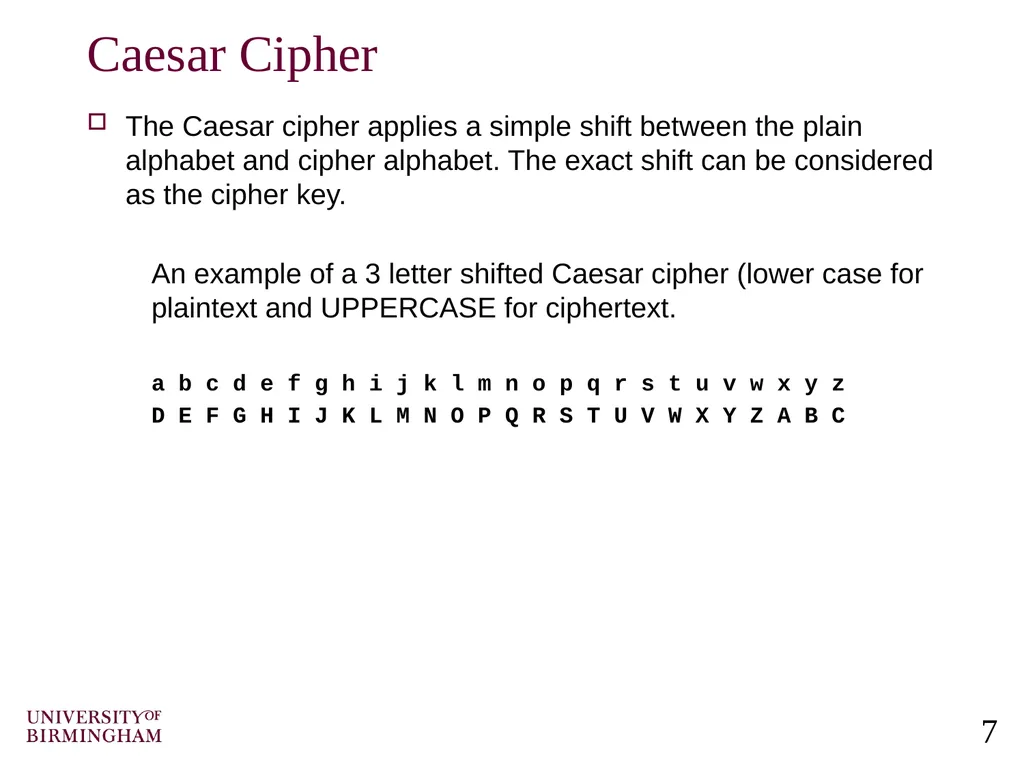 Computer Networking Security and Cryptographic - slide 7 of 28