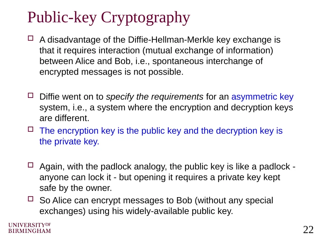 Computer Networking Security and Cryptographic - slide 22 of 28