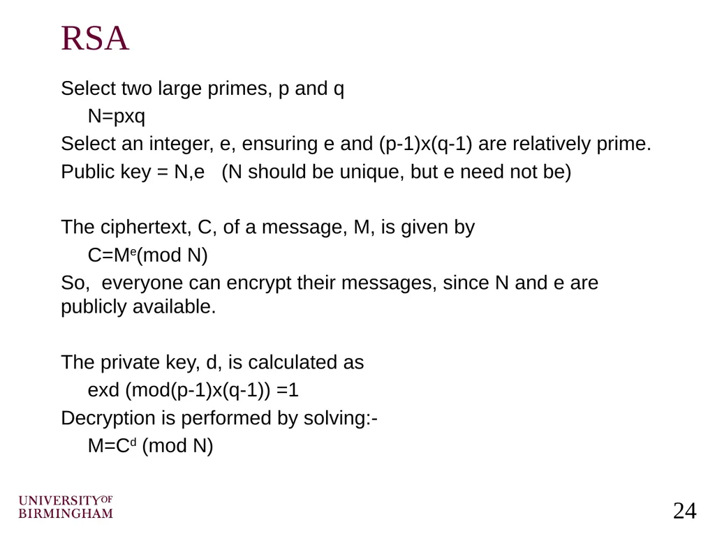 Computer Networking Security and Cryptographic - slide 24 of 28