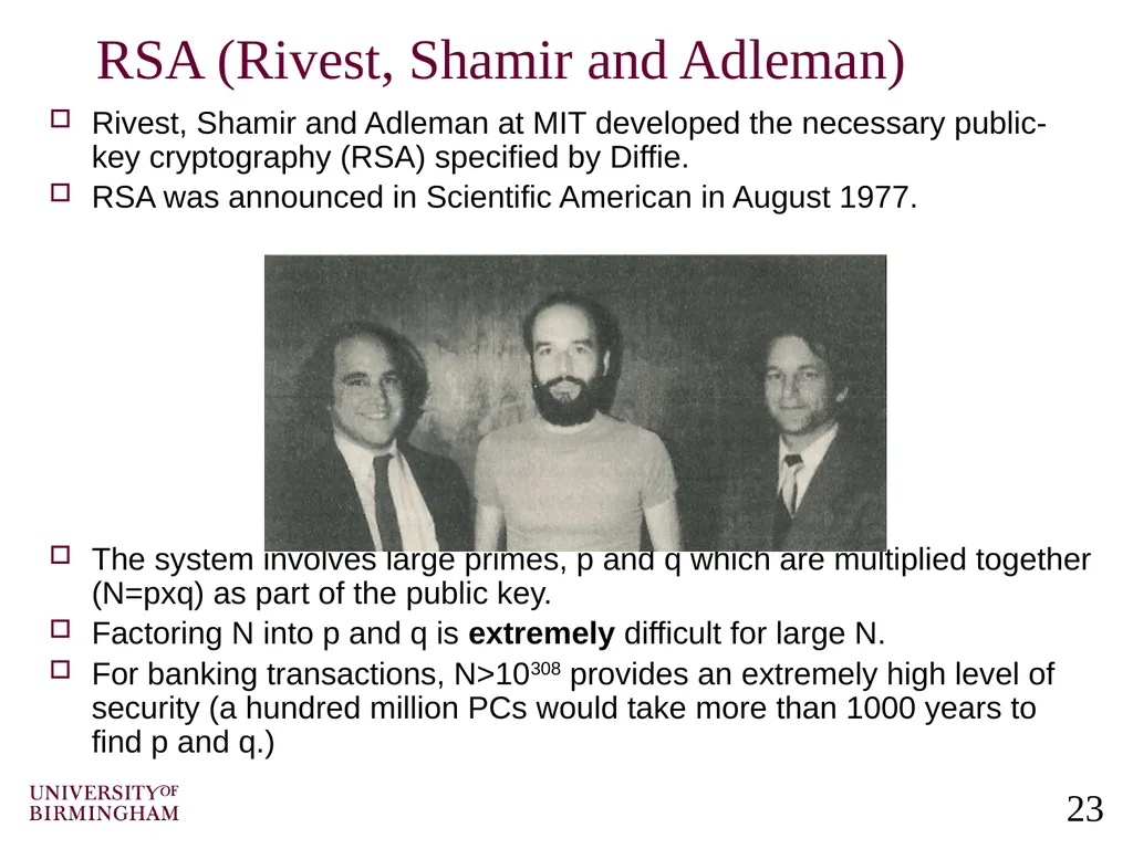 Computer Networking Security and Cryptographic - slide 23 of 28