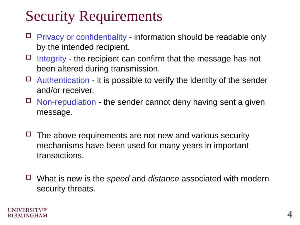 Computer Networking Security and Cryptographic - slide 4 of 28