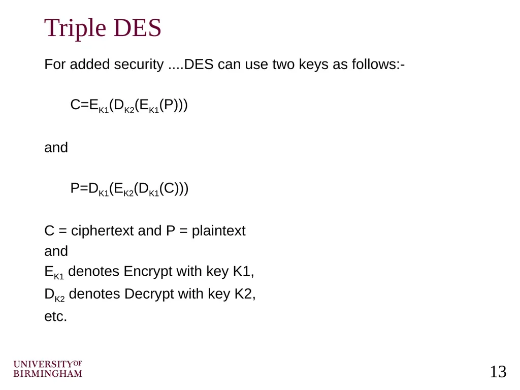 Computer Networking Security and Cryptographic - slide 13 of 28