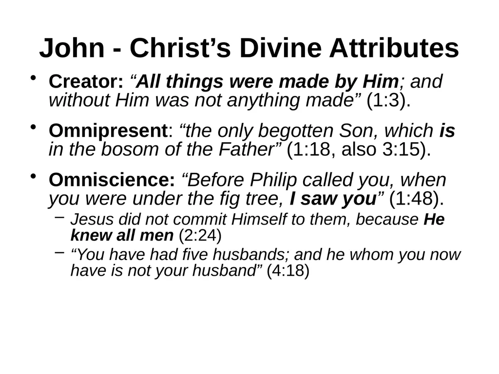 Appreciating the Gospel Presentations of Christ - slide 41 of 49