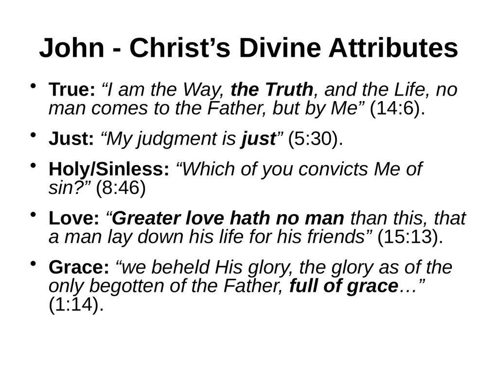 Appreciating the Gospel Presentations of Christ - slide 43 of 49