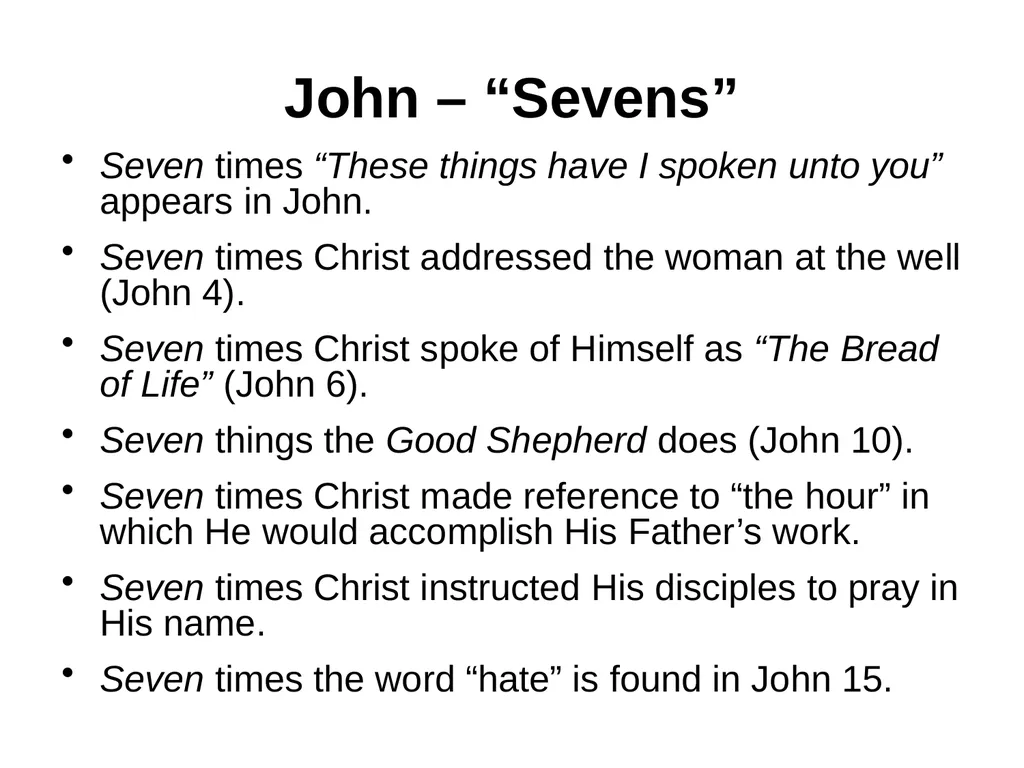 Appreciating the Gospel Presentations of Christ - slide 46 of 49
