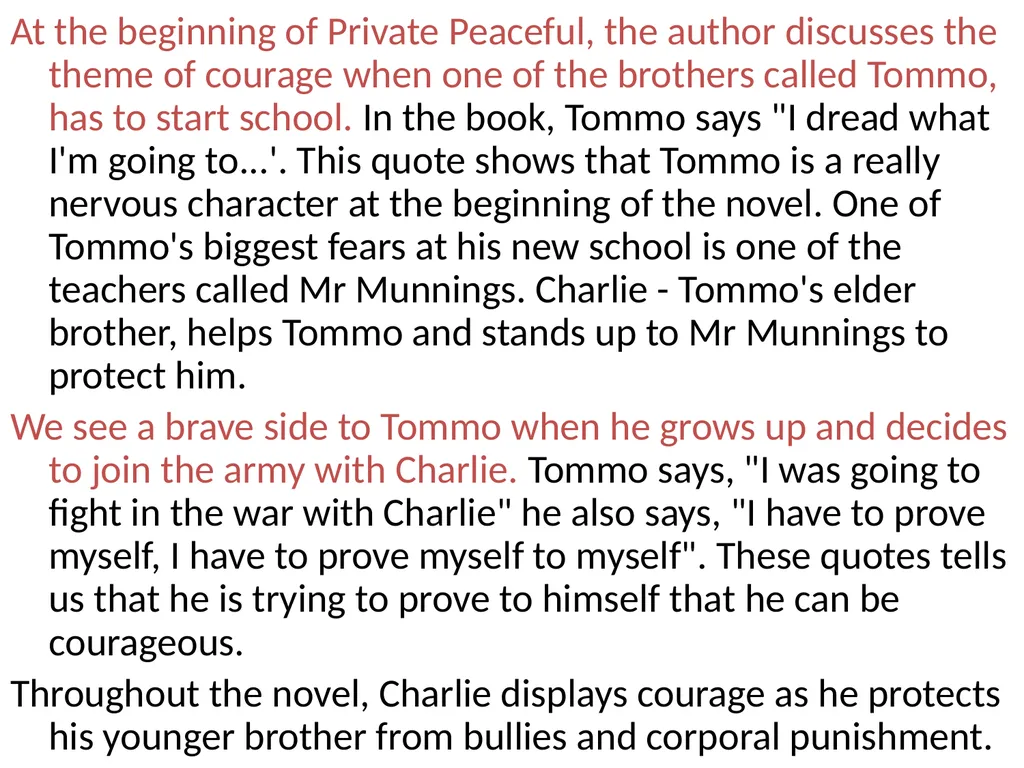 Characters Thomas "Tommo" Peaceful Charlie - slide 9 of 14