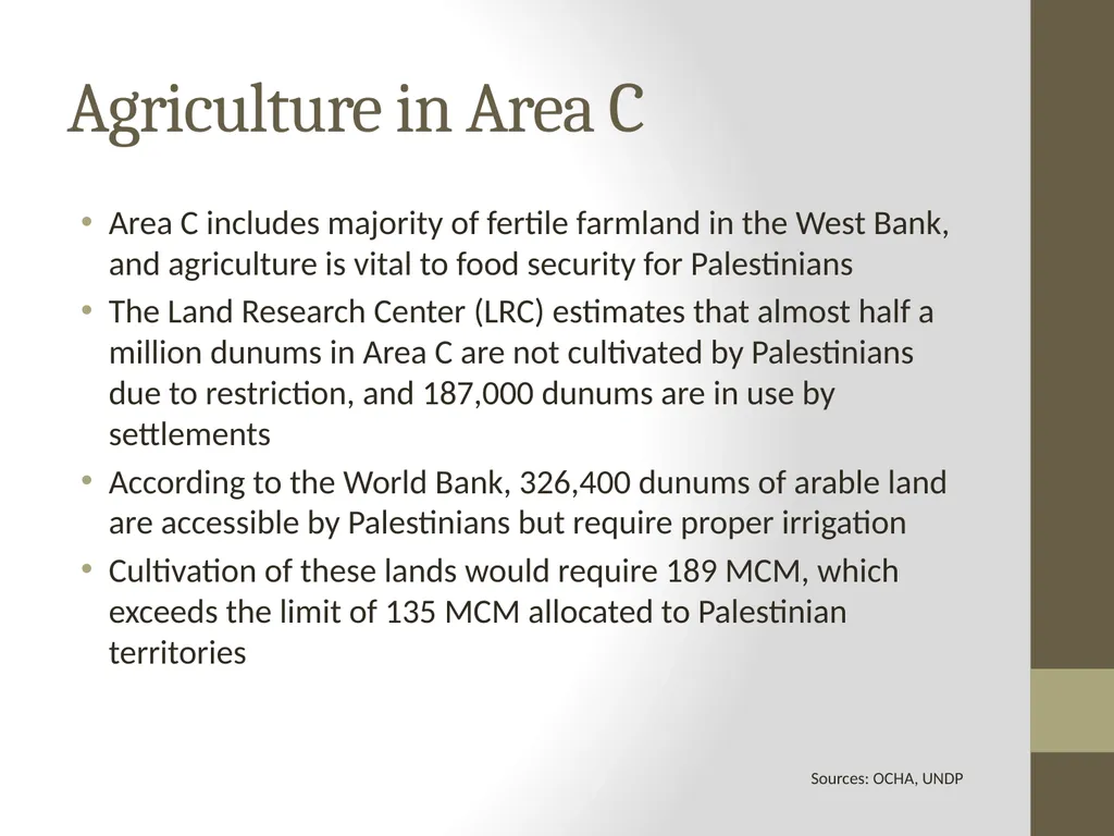 Presentation: Barriers to Agribusiness in - slide 8 of 22