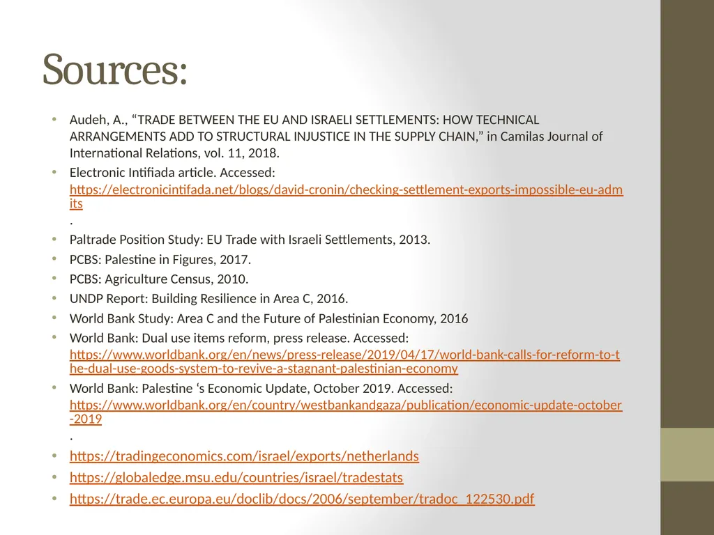 Presentation: Barriers to Agribusiness in - slide 22 of 22