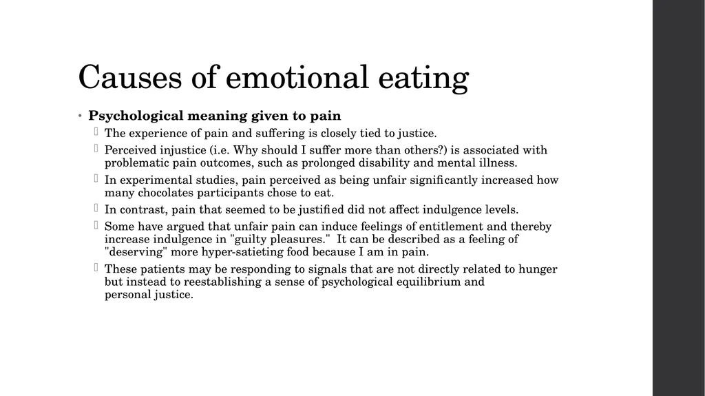 Emotional Eating as a Maladaptive Coping Strategy - slide 18 of 36