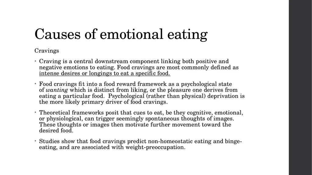 Emotional Eating as a Maladaptive Coping Strategy - slide 19 of 36