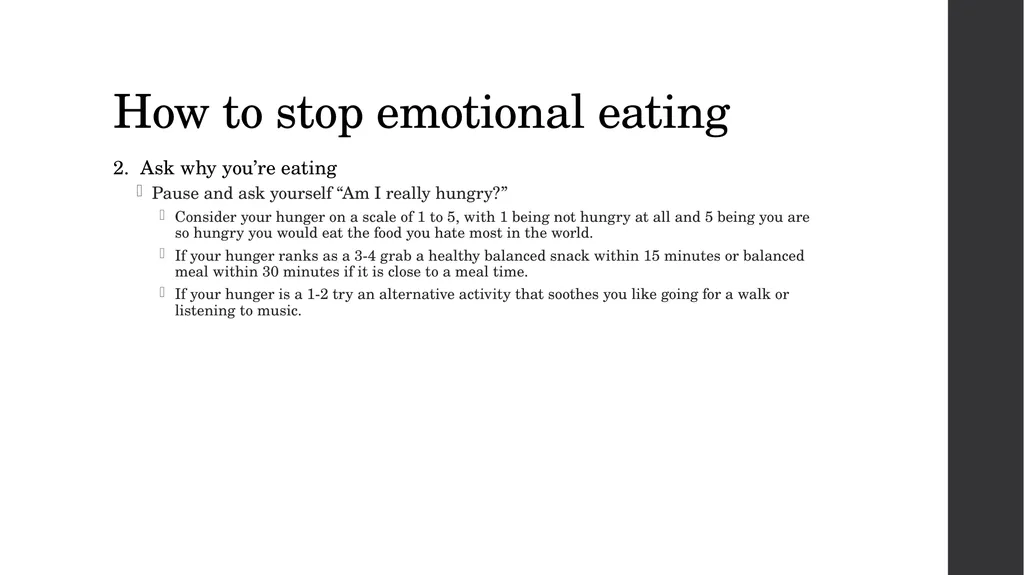 Emotional Eating as a Maladaptive Coping Strategy - slide 30 of 36
