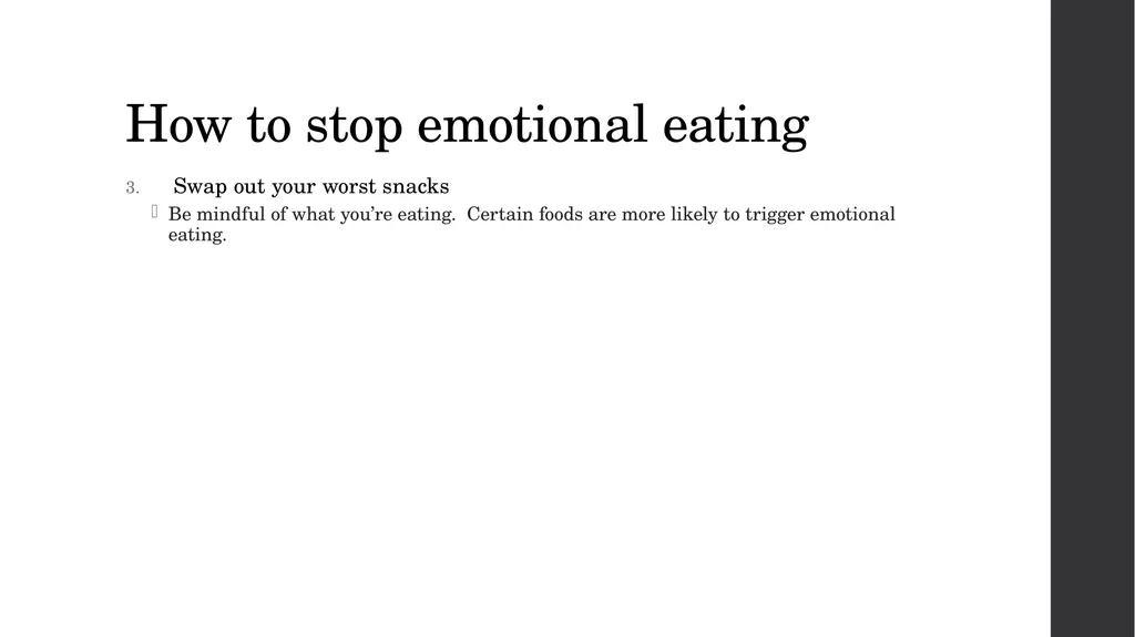 Emotional Eating as a Maladaptive Coping Strategy - slide 31 of 36