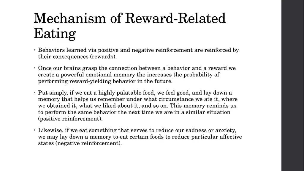 Emotional Eating as a Maladaptive Coping Strategy - slide 13 of 36