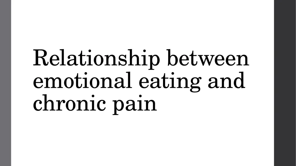 Emotional Eating as a Maladaptive Coping Strategy - slide 8 of 36