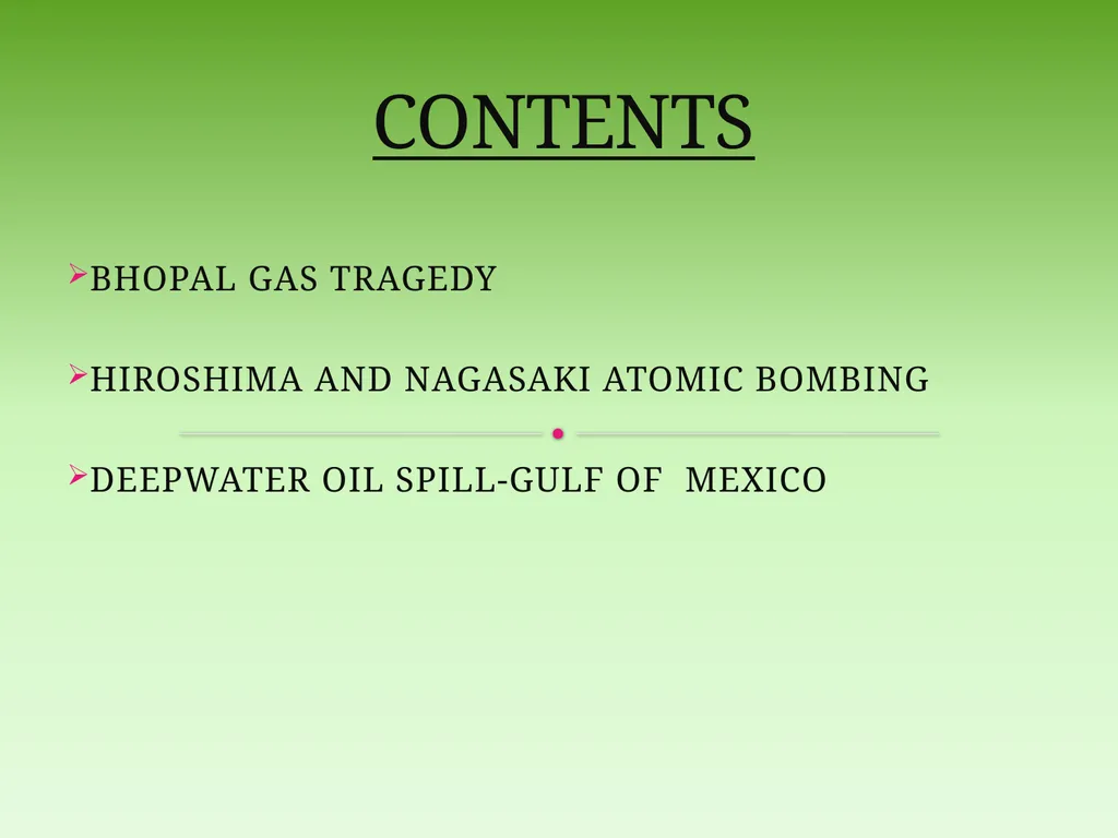 MAN MADE DISASTERS VALLARI KOTHARI-1111108 HARSH - slide 4 of 26