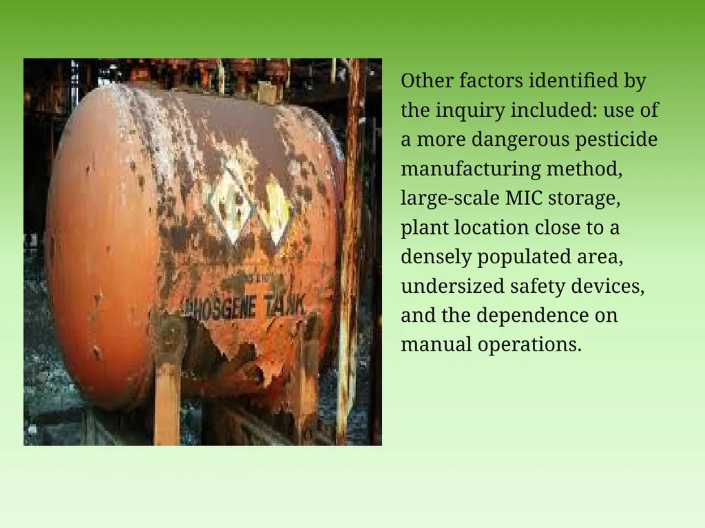 MAN MADE DISASTERS VALLARI KOTHARI-1111108 HARSH - slide 8 of 26