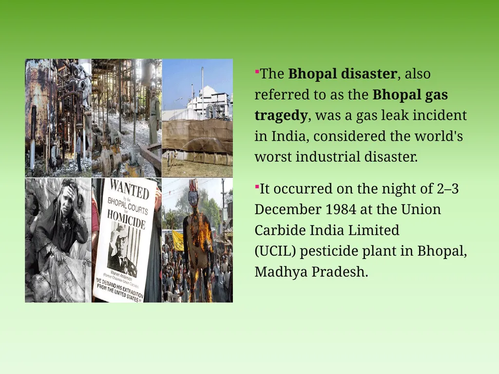 MAN MADE DISASTERS VALLARI KOTHARI-1111108 HARSH - slide 6 of 26