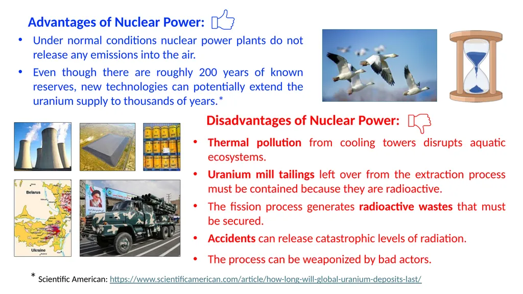 Nuclear Power Nuclear power plants derive their - slide 6 of 10