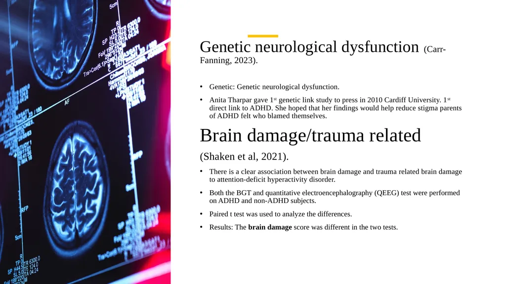ADHD Theories Presentation Gretchen Day Department - slide 10 of 16