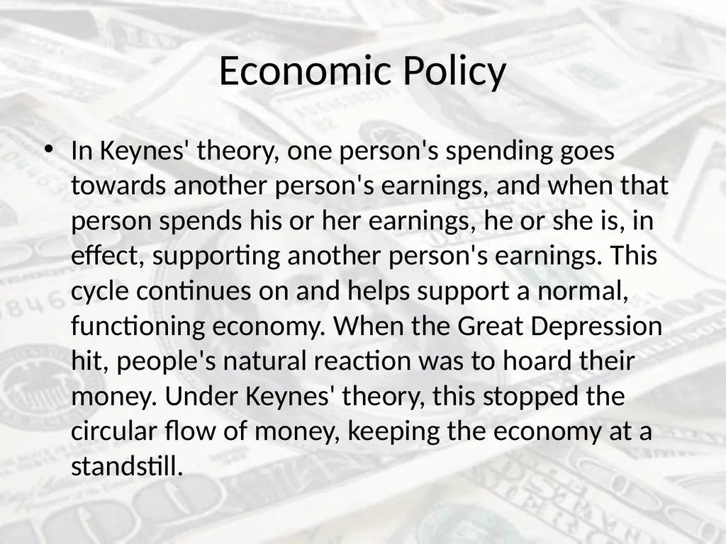 Economic Policymaking Chapter 17 Economic Policy - slide 5 of 31