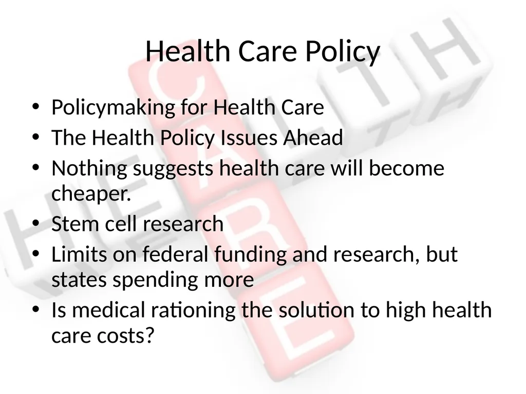 Economic Policymaking Chapter 17 Economic Policy - slide 19 of 31