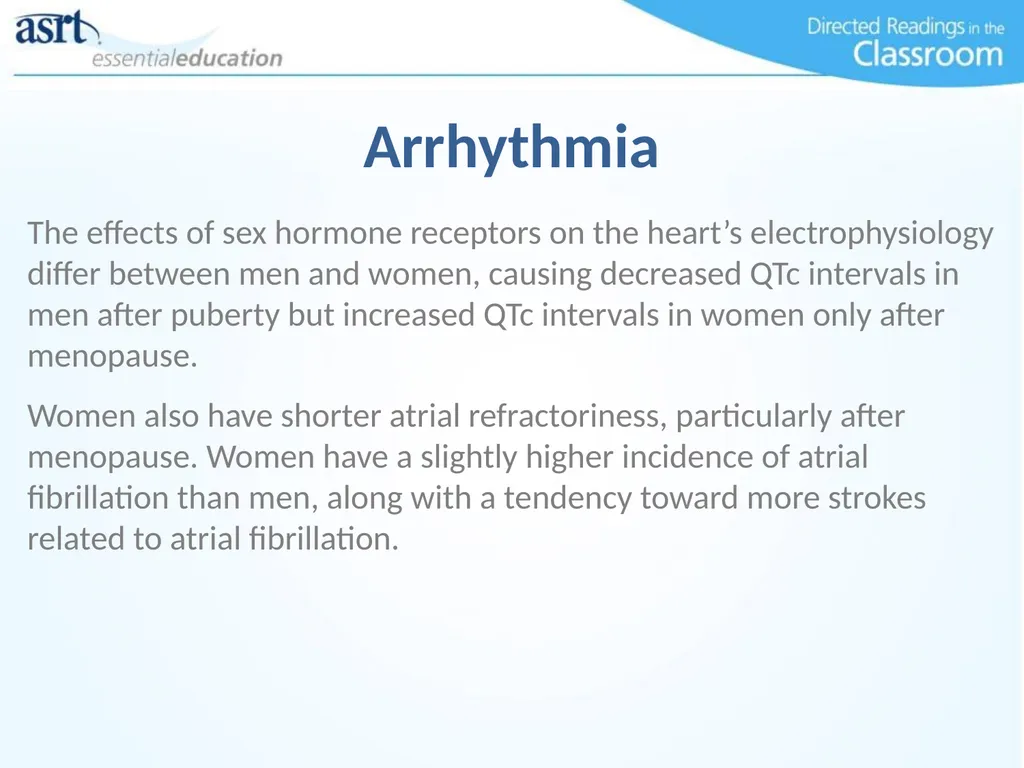 Women and Heart Disease Directed Readings In the - slide 13 of 52