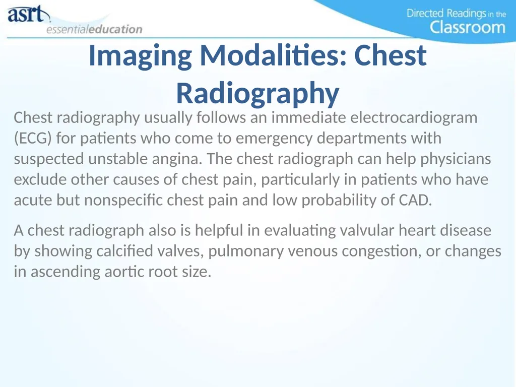 Women and Heart Disease Directed Readings In the - slide 31 of 52
