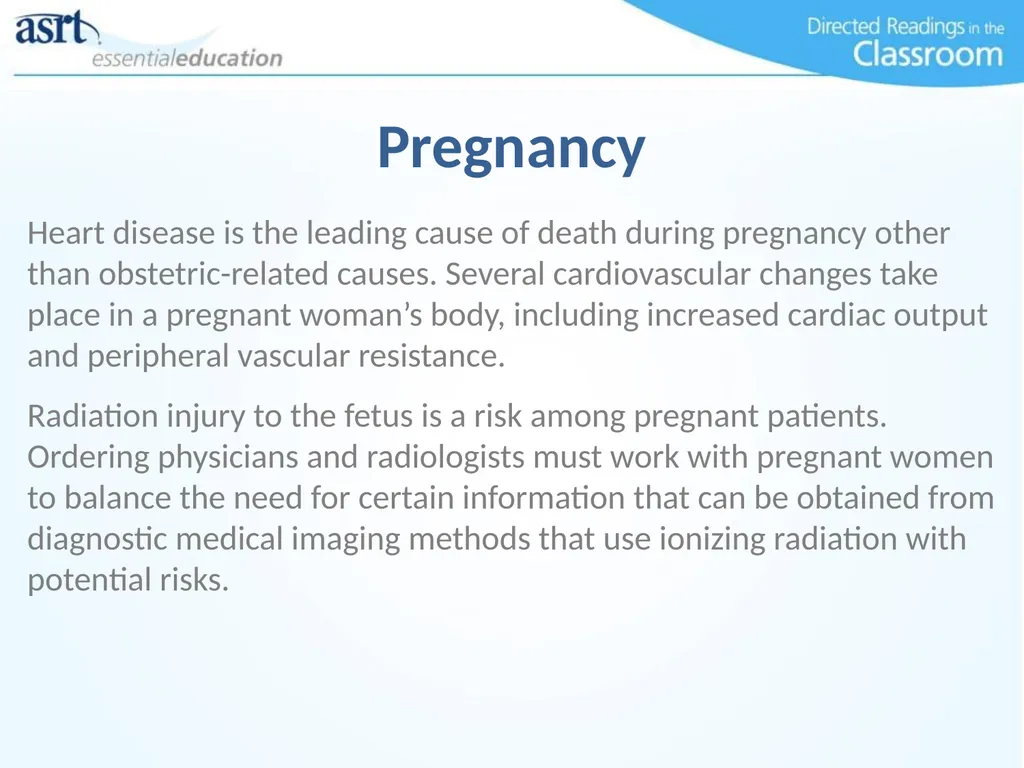 Women and Heart Disease Directed Readings In the - slide 41 of 52