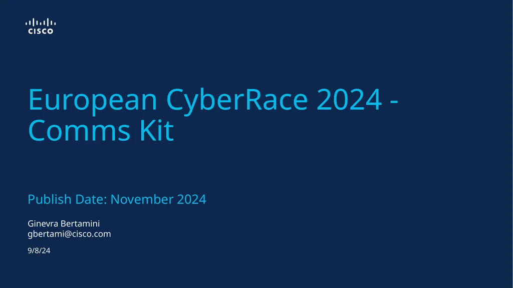 Publish Date: November 2024 Ginevra Bertamini