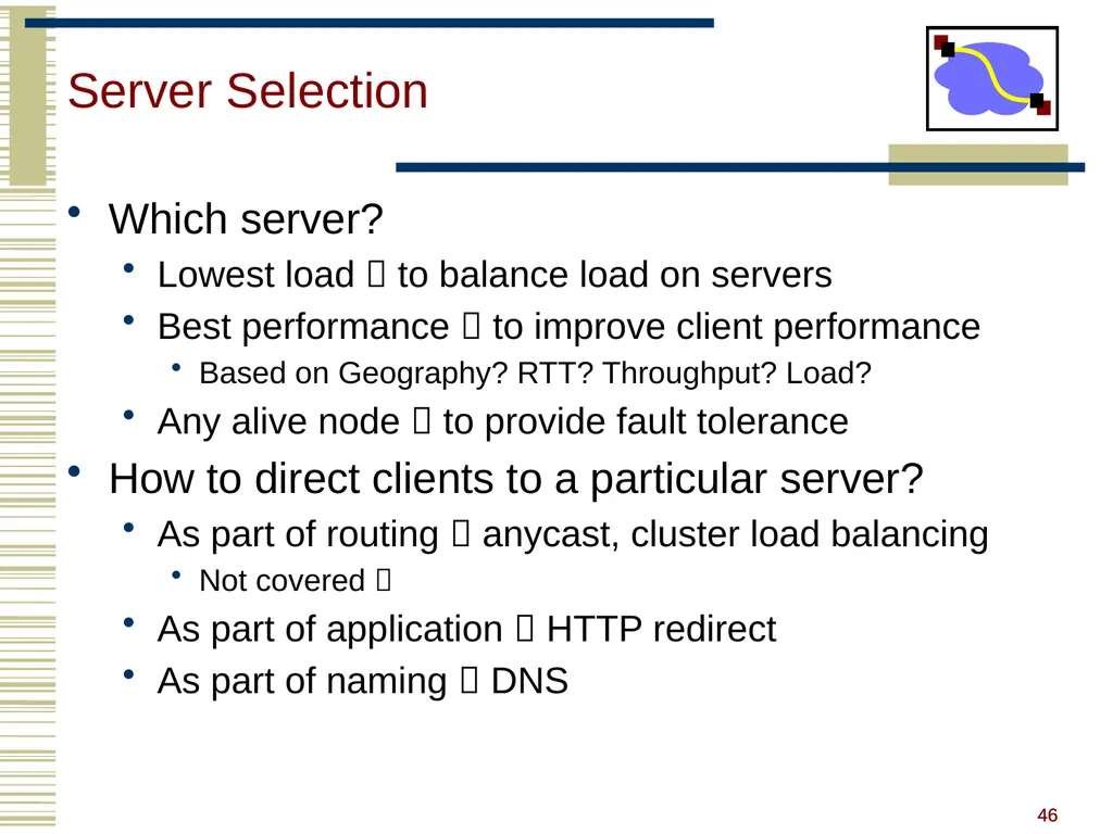 15-440 Distributed Systems Lecture 20 – DNS and - slide 44 of 57